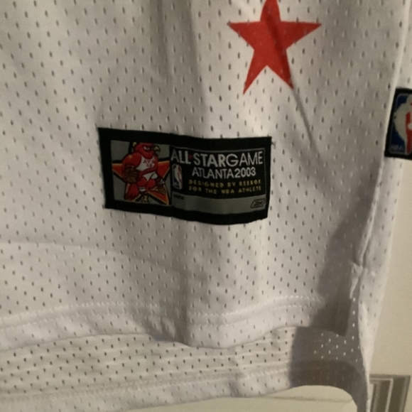 Michael Jordan 2003 NBA Throwback All Star Game Jersey Men XL Washington Wizards - Picture 10 of 14